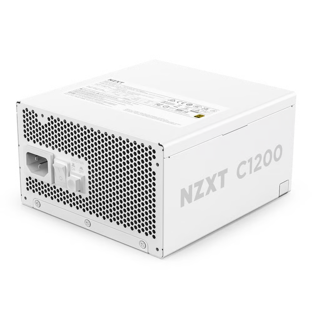 NZXT C1200 Gold ATX 3.1 1200W 80Plus Gold 金牌 全模組 火牛 - White 白色 - 10年保養