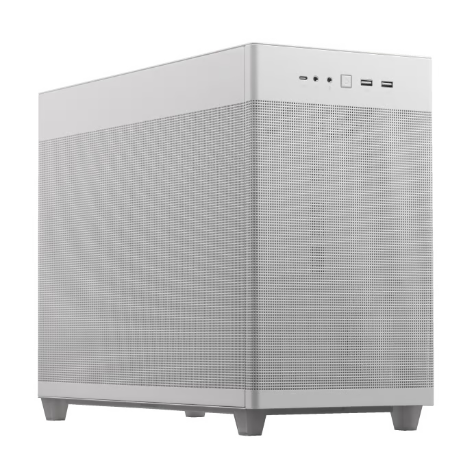 ASUS 華碩 Prime AP201 Micro-ATX 機箱 - White 白色 【預裝1把PWM風扇】