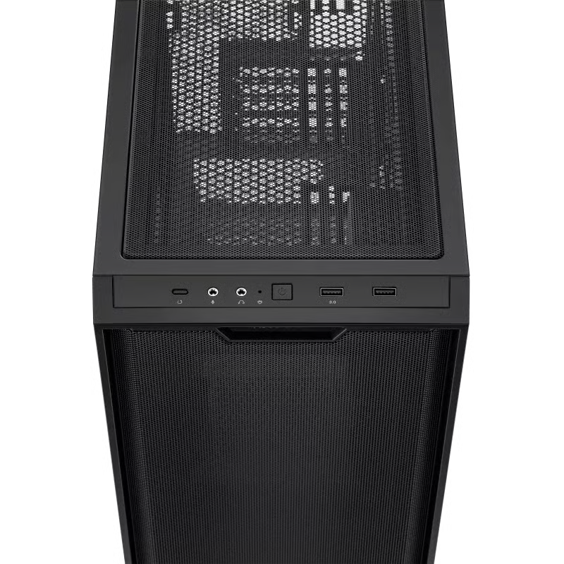 【支援MATX背插底板】 ASUS 華碩 A21 Micro-ATX 機箱 - Black 黑色