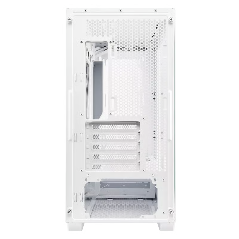 【支援MATX背插底板】 ASUS 華碩 A21 Micro-ATX 機箱 - White 白色