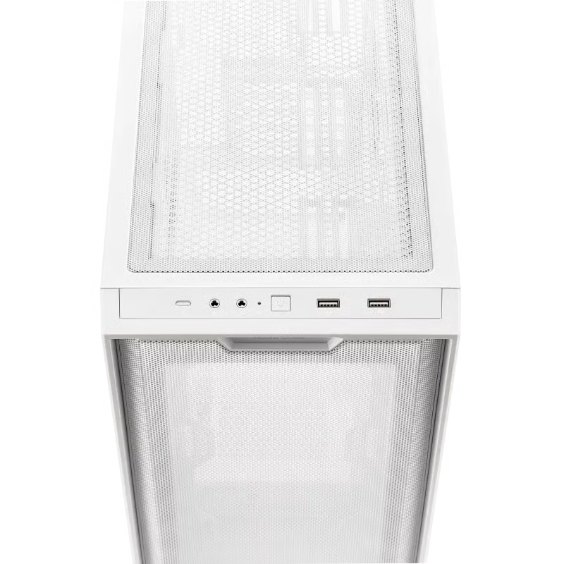 【支援MATX背插底板】 ASUS 華碩 A21 Micro-ATX 機箱 - White 白色
