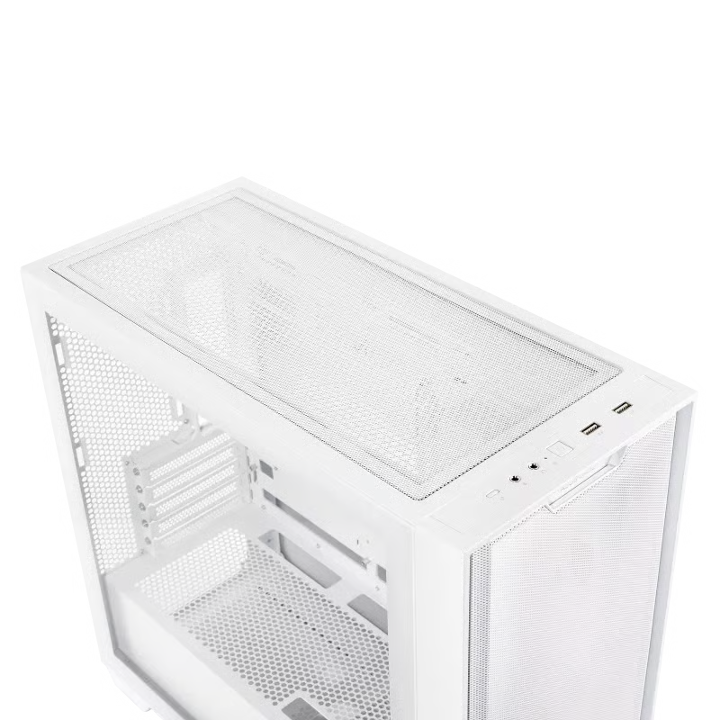 【支援MATX背插底板】 ASUS 華碩 A21 Micro-ATX 機箱 - White 白色