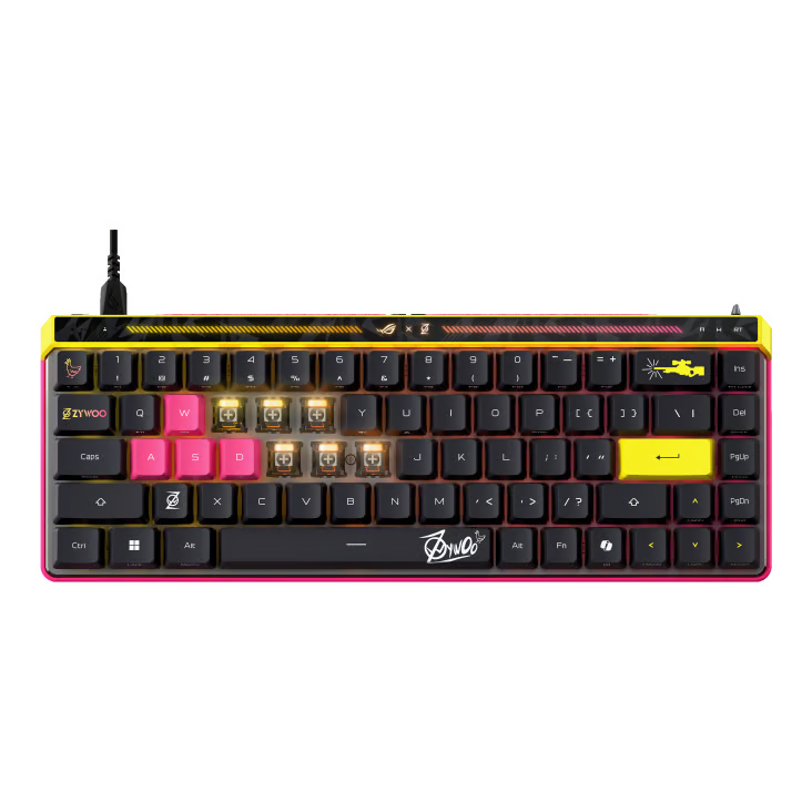 ASUS 華碩 ROG Falchion Ace HFX 68Keys 機械電競鍵盤 ZywOo Edition (磁軸 英文)