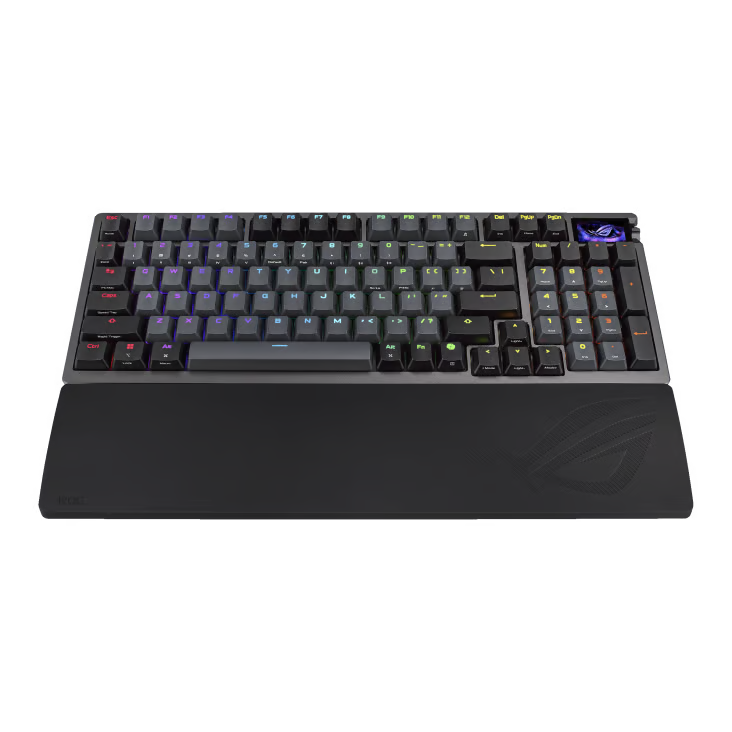 ASUS 華碩 ROG Azoth 96 HE 96% 無線電競機械鍵盤 - 黑色 (磁軸)