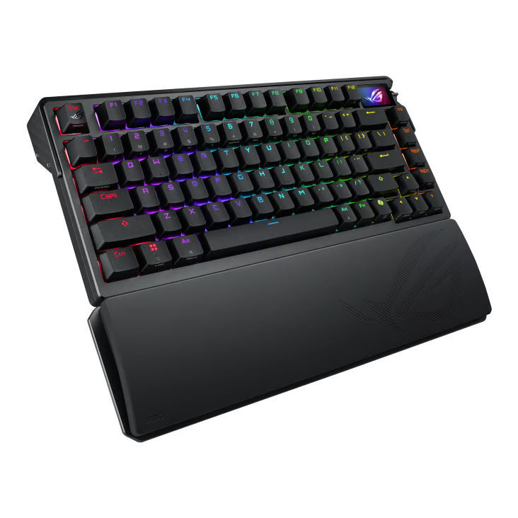 ASUS 華碩 ROG Azoth Extreme 75%無線自組電競機械鍵盤 (Snow軸) - 1年保養