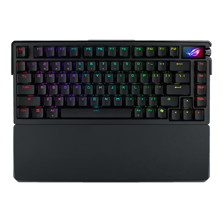 ASUS 華碩 ROG Azoth Extreme 75%無線自組電競機械鍵盤 (Snow軸) - 1年保養