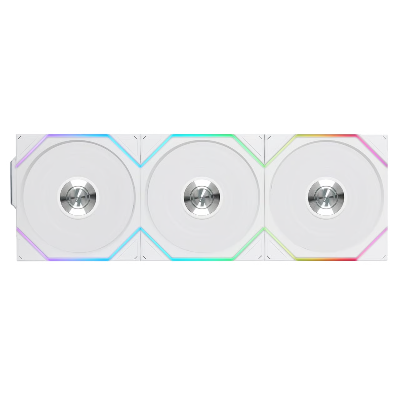 LIAN LI 聯力 UNI FAN TL120 Wireless 120mm 3 in 1 風扇套裝 - White 白色 - 3年保養
