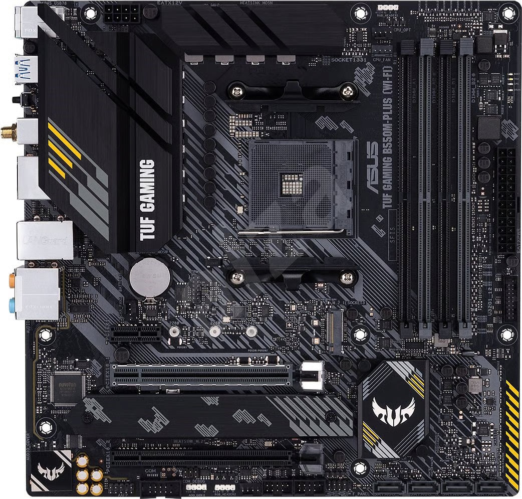 ASUS 華碩 TUF GAMING B550M-PLUS (WI-FI) II Micro-ATX 主機板 (DDR4) - 3年保養(平行進口)