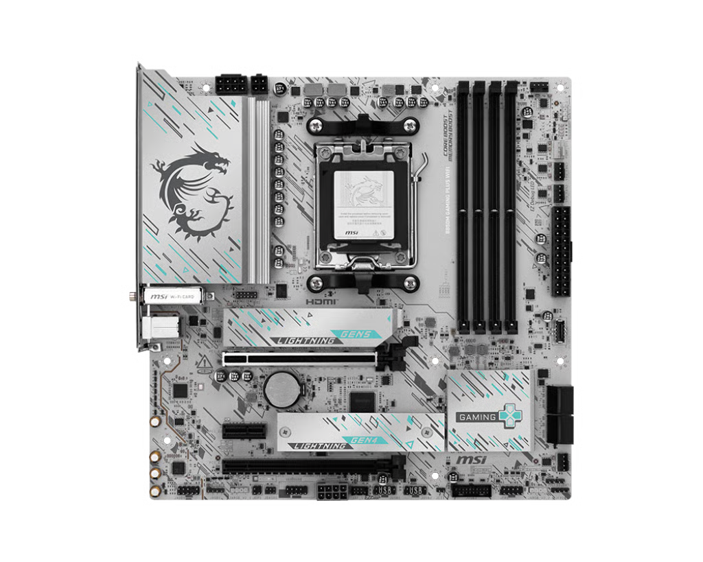 MSI 微星 B850M GAMING PLUS WIFI mATX 主機板 (DDR5) - 3年保養