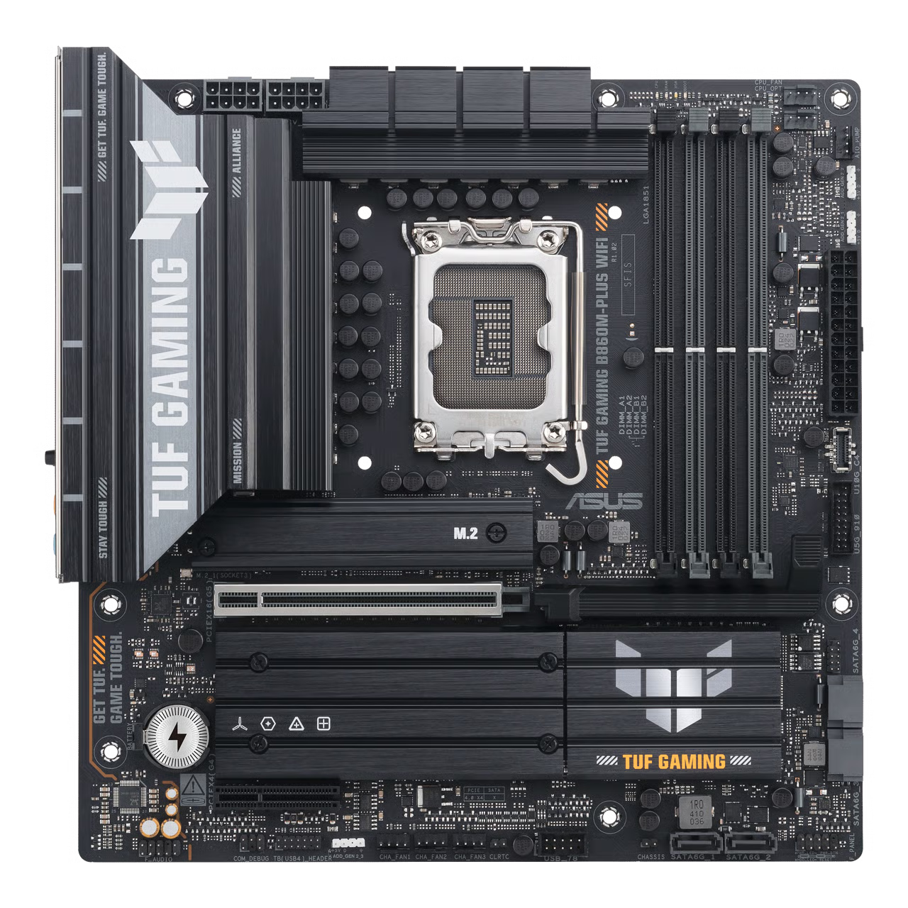 ASUS 華碩 TUF GAMING B860M-PLUS WIFI Micro-ATX 主機板 (DDR5)