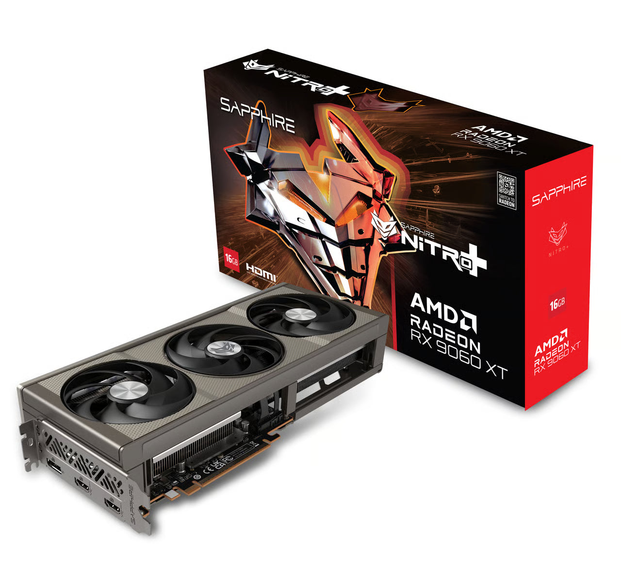 SAPPHIRE 藍寶石 NITRO+ AMD Radeon RX 9060 XT 16GB 顯示卡
