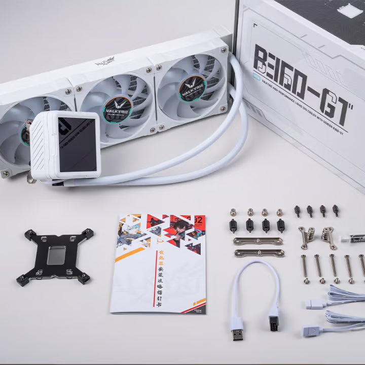 Valkyrie B360-GT 360mm CPU 水冷散熱器 - White 白色(國行)