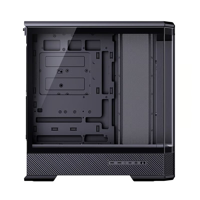 Jonsbo D400 無中柱全景玻璃 ATX 機箱 - Black 黑色