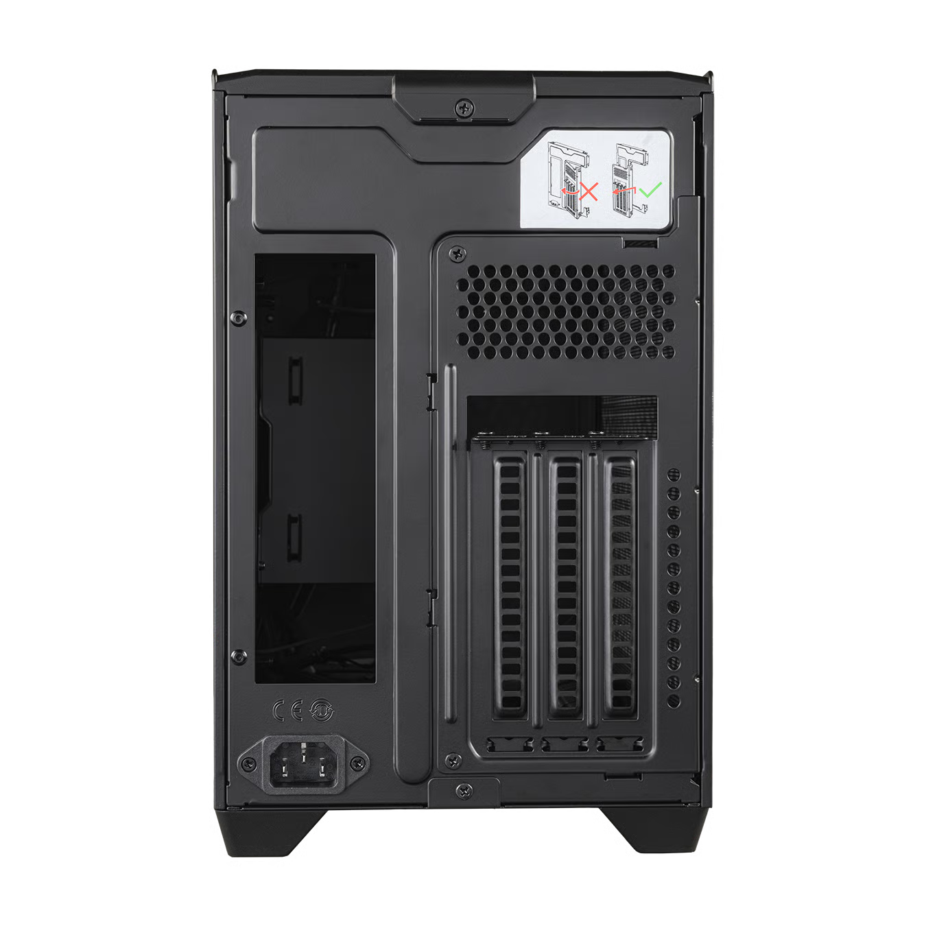 Cooler Master MasterBox NR200P V2 Mini-ITX 機箱 - Black 黑色