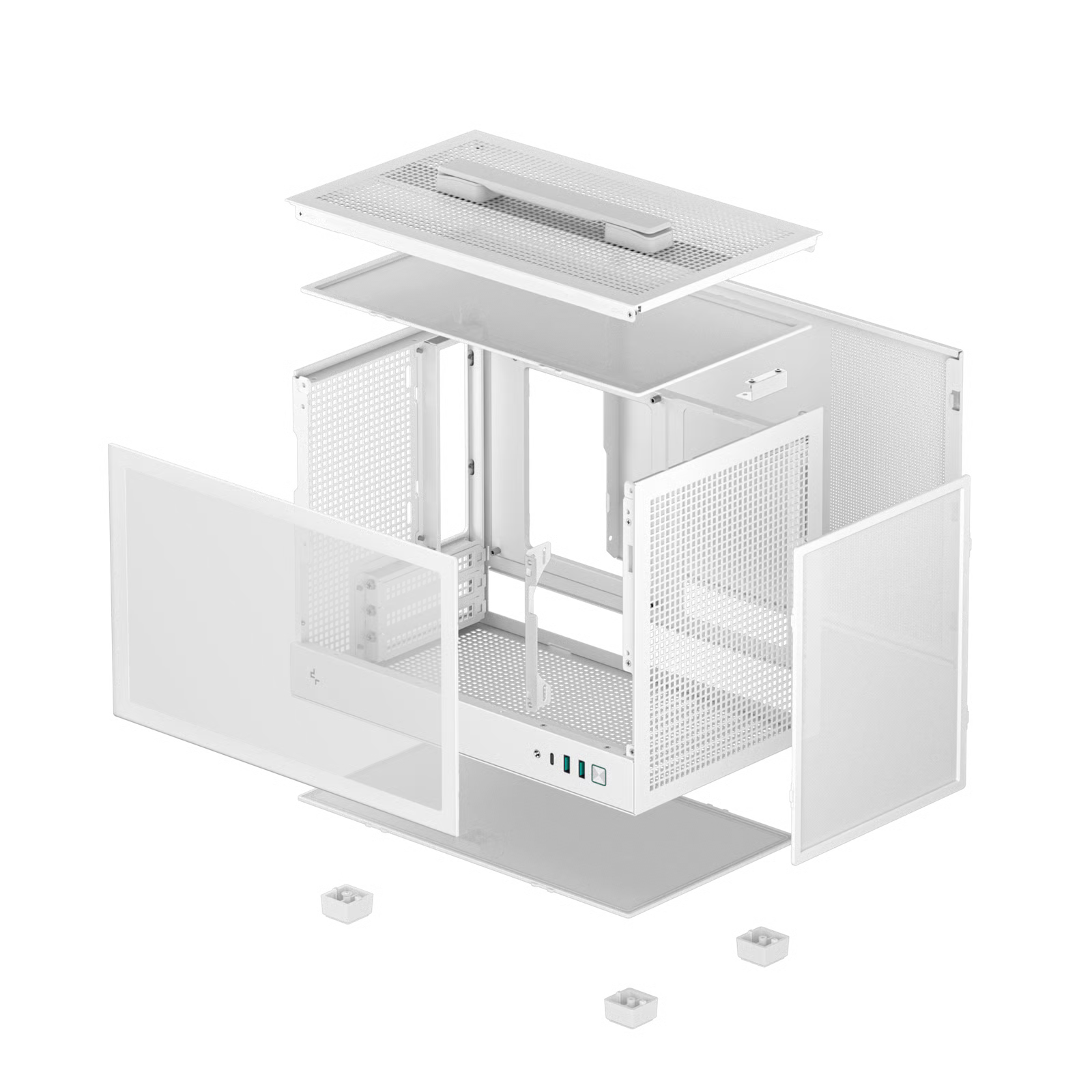 DEEPCOOL CH160 Mini-ITX 機箱 - White 白色