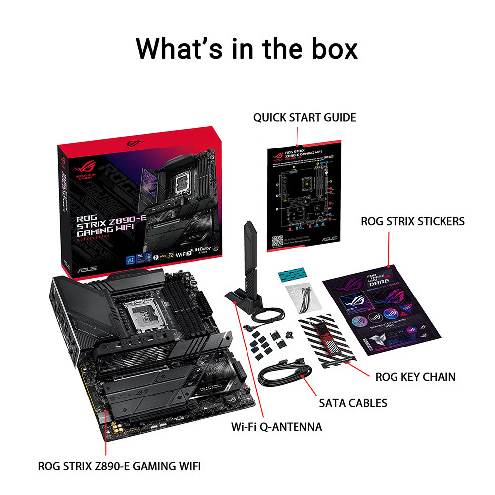 ASUS 華碩 ROG STRIX Z890-E GAMING WIFI ATX 主機板 (DDR5)