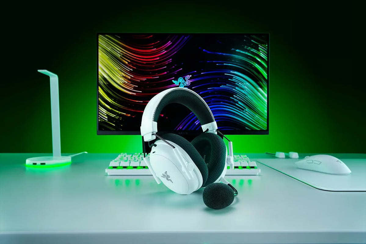 Razer BlackShark V3 Pro Wireless 無線遊戲耳機 - White 白色