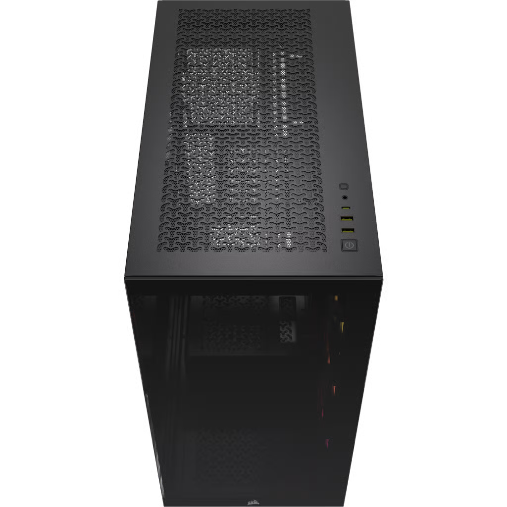 【支援背插底板】 Corsair iCUE LINK 3500X RGB 無中柱全景玻璃 ATX 機箱 - Black 黑色