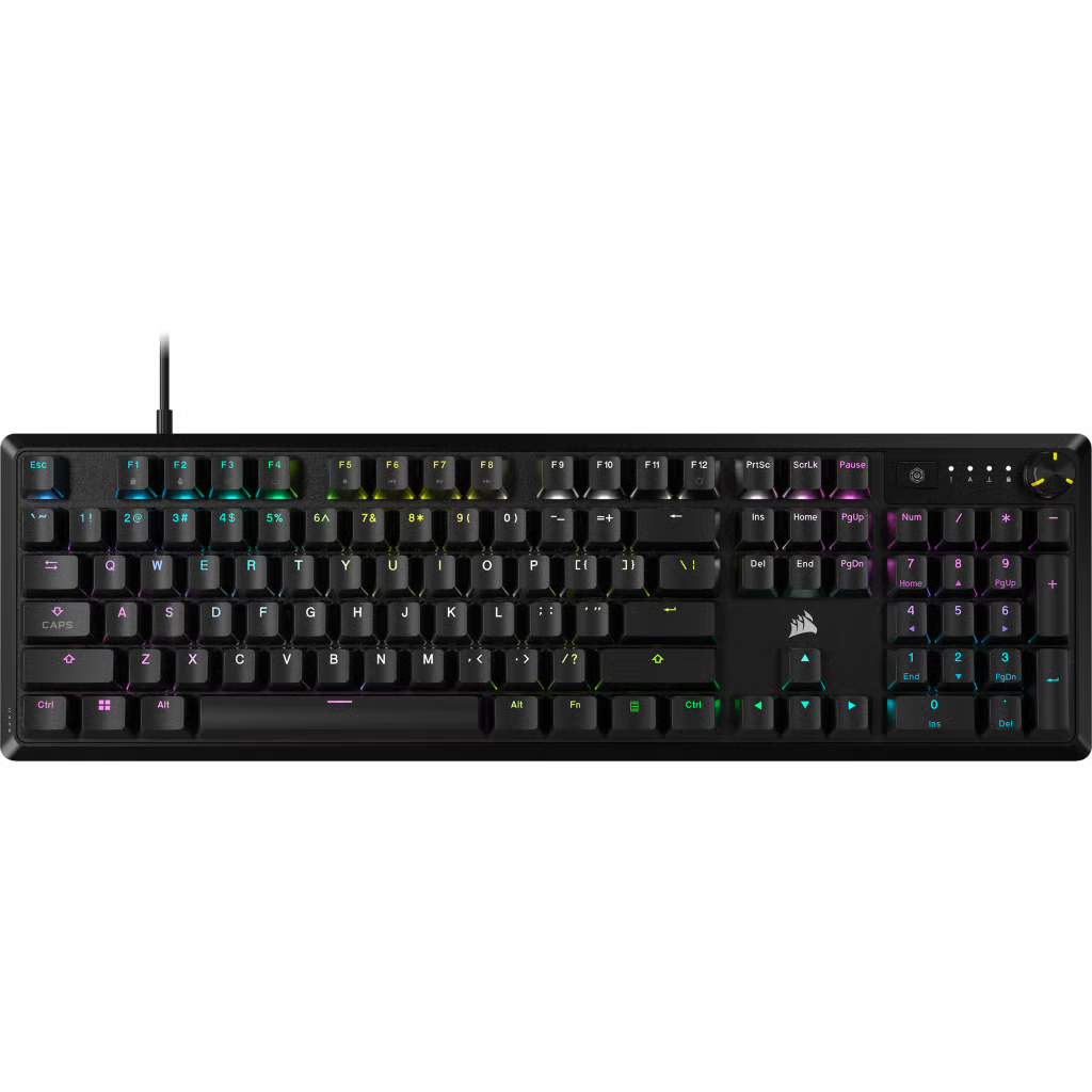 Corsair K70 Core 機械式電競鍵盤 (Cherry MLX Red 紅軸) - Black 黑色