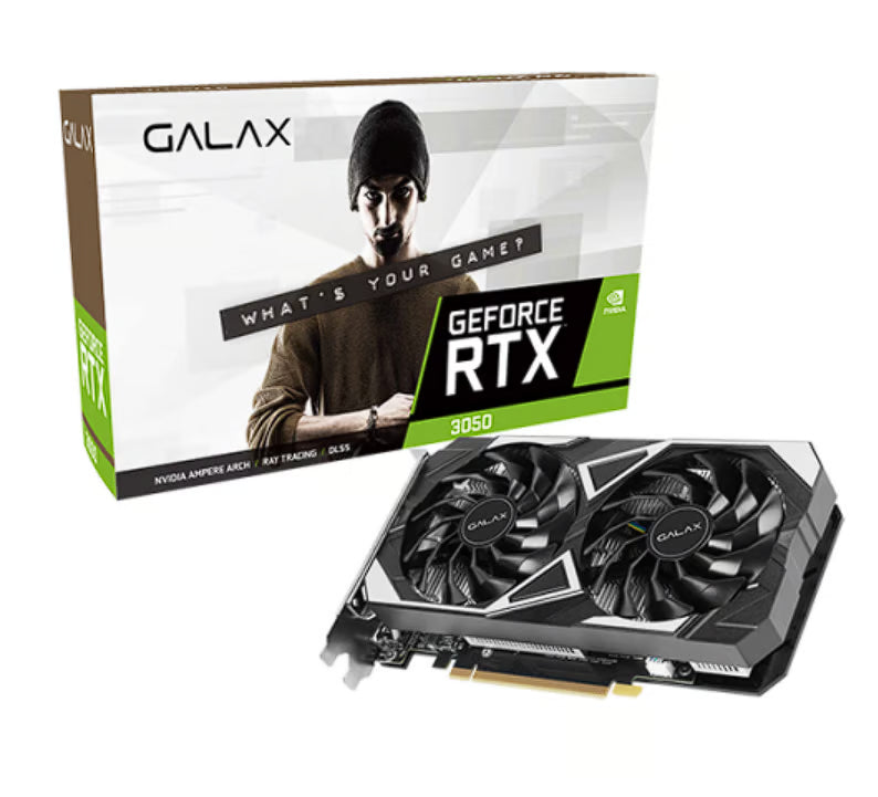 GALAX EX 1-Click OC GeForce RTX 3050 6G OC 顯示卡
