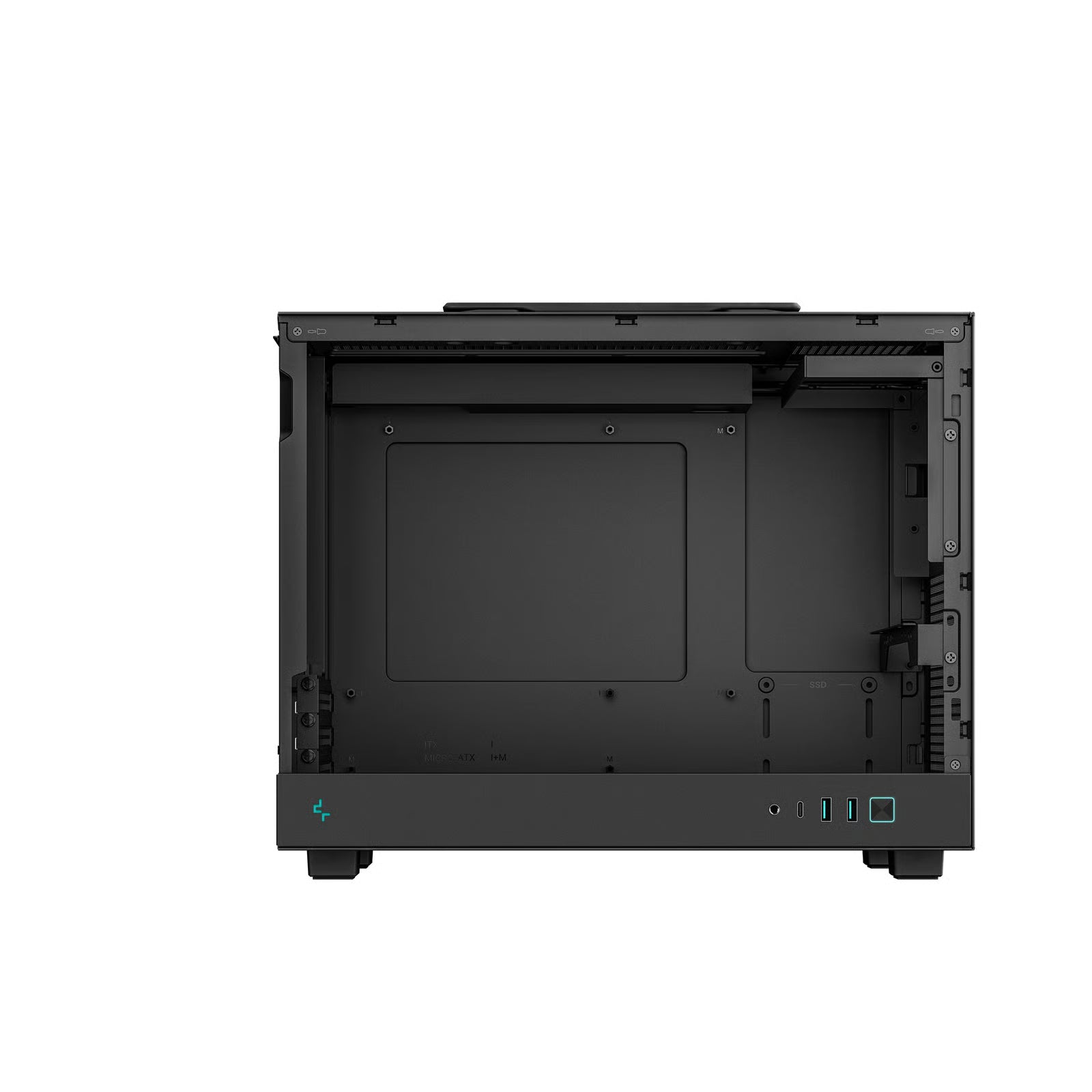 DEEPCOOL CH160 PLUS Micro-ATX 機箱 - Black 黑色