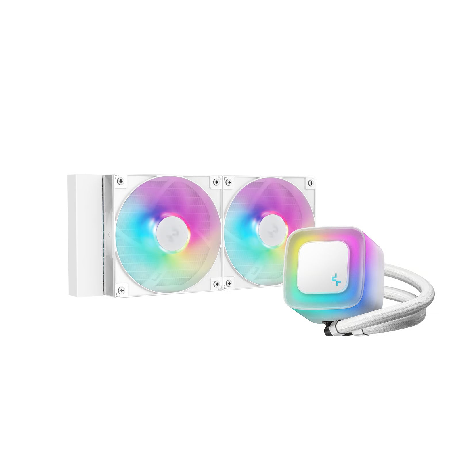 DEEPCOOL LE240 WH V2 240mm ARGB 水冷散熱器 - White 白色