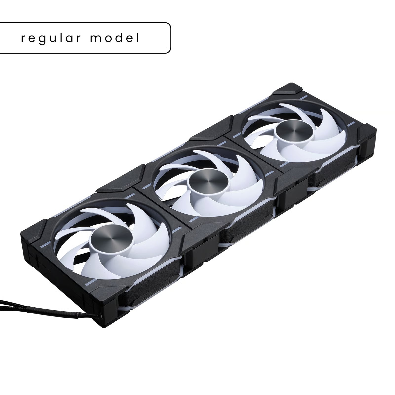Phanteks D30 120mm PWM D-RGB 風扇 - Black 黑色 (Triple Pack 三件裝)