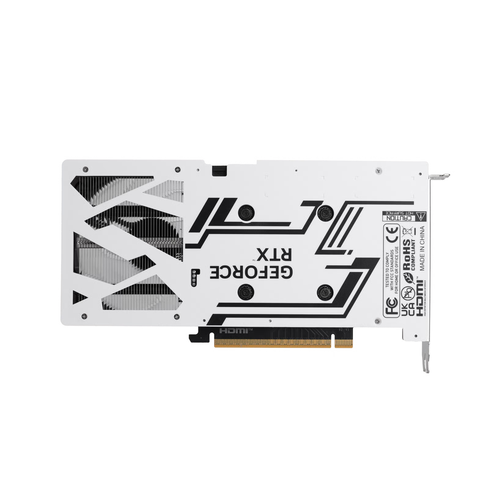 GALAX GeForce RTX™ 5050 1-Click OC 8GB 白色顯示卡 - 3年保養