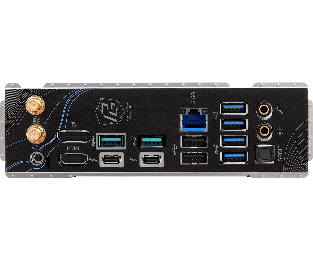 ASRock 華擎 PHANTOM GAMING Z890M Riptide WIFI Micro-ATX 主機板 (DDR5)