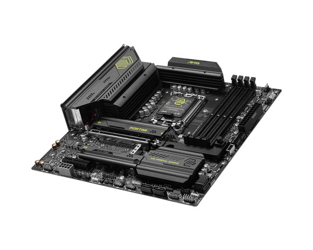 MSI 微星 MAG B860M MORTAR WIFI Micro-ATX 主機板 (DDR5)