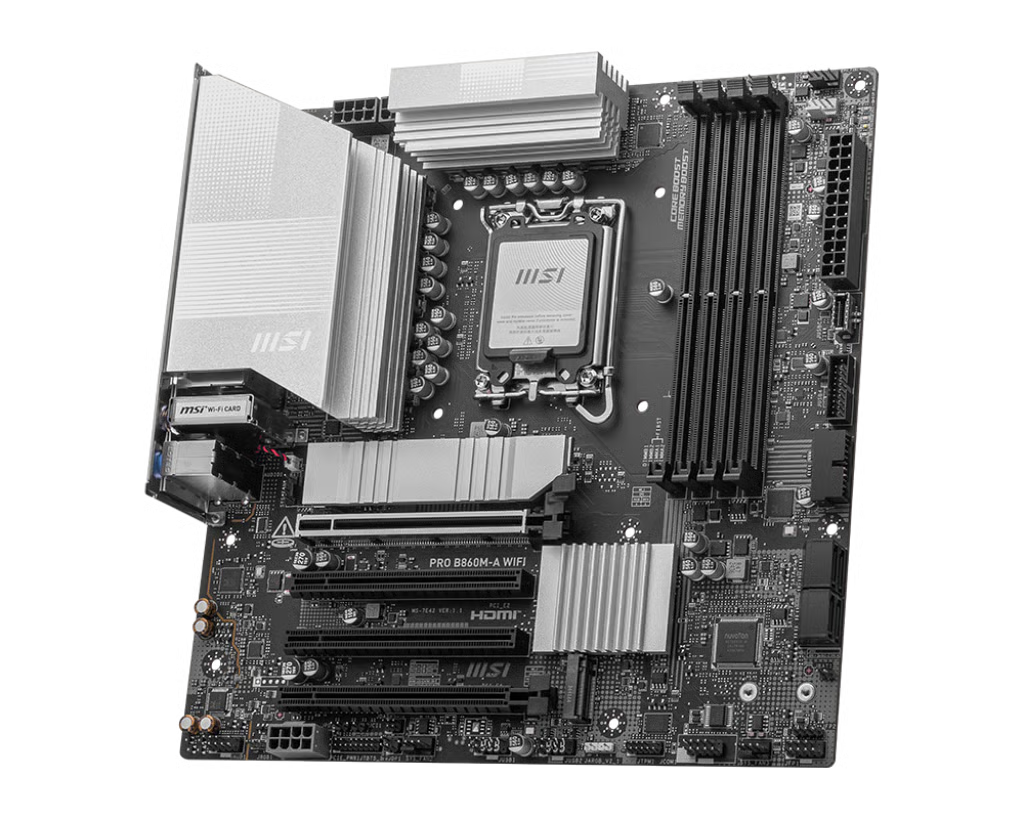 MSI 微星 PRO B860M-A WIFI Micro-ATX 主機板 (DDR5)