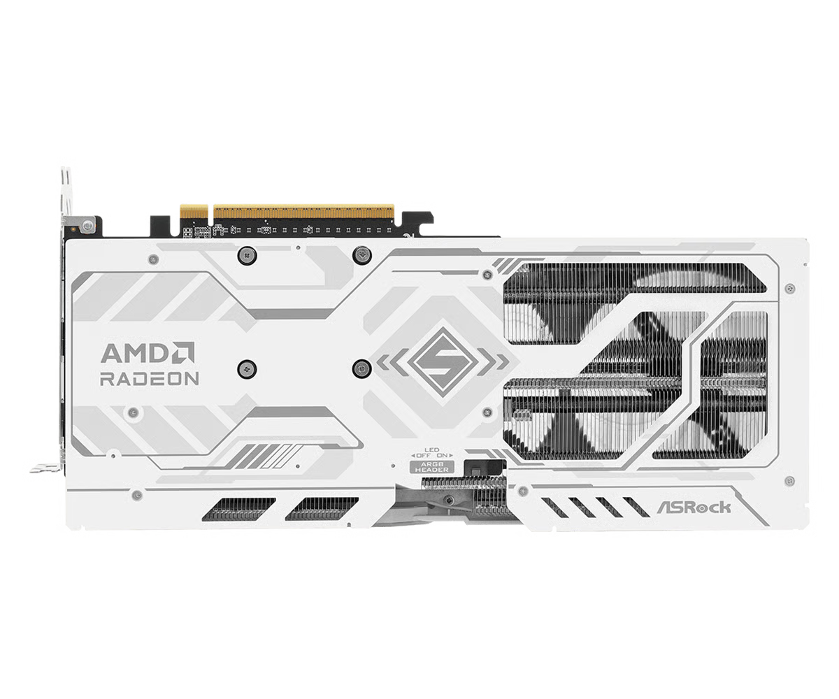 ASRock 華擎 RX 9060 XT Steel Legend 8GB OC 白色顯示卡