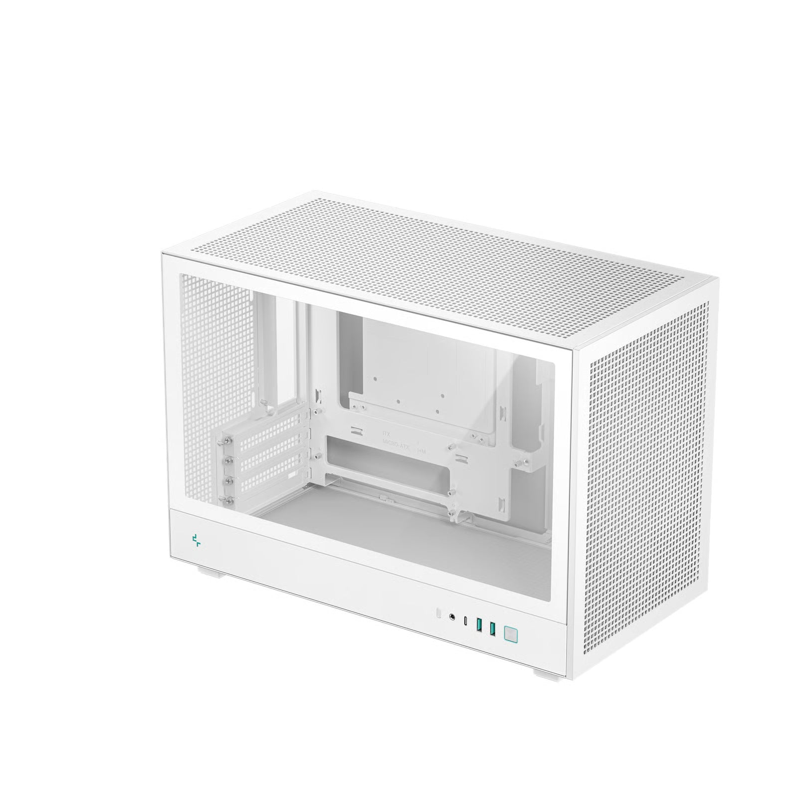 【支援MATX背插底板】 DEEPCOOL CH260 Micro-ATX 機箱 - White 白色