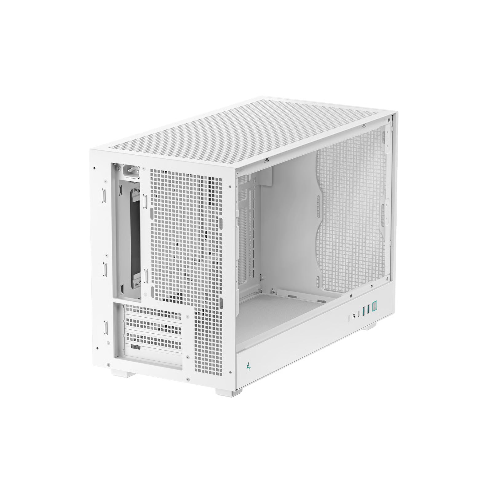 【支援MATX背插底板】 DEEPCOOL CH260 Micro-ATX 機箱 - White 白色