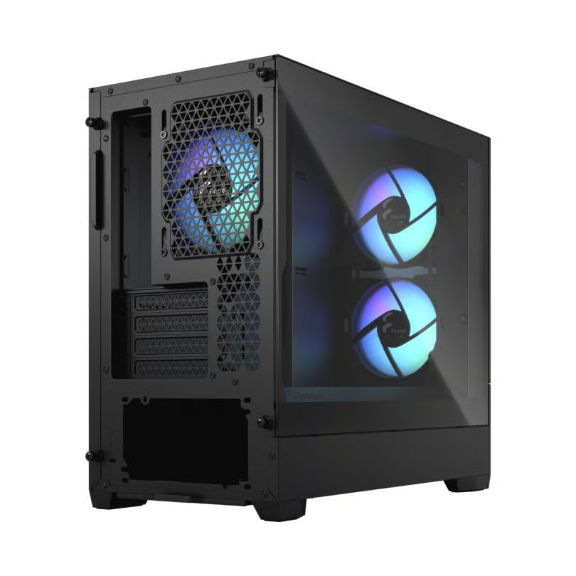 Fractal Design Pop Mini Air RGB Clear Tint Micro-ATX 機箱 - Black 黑色