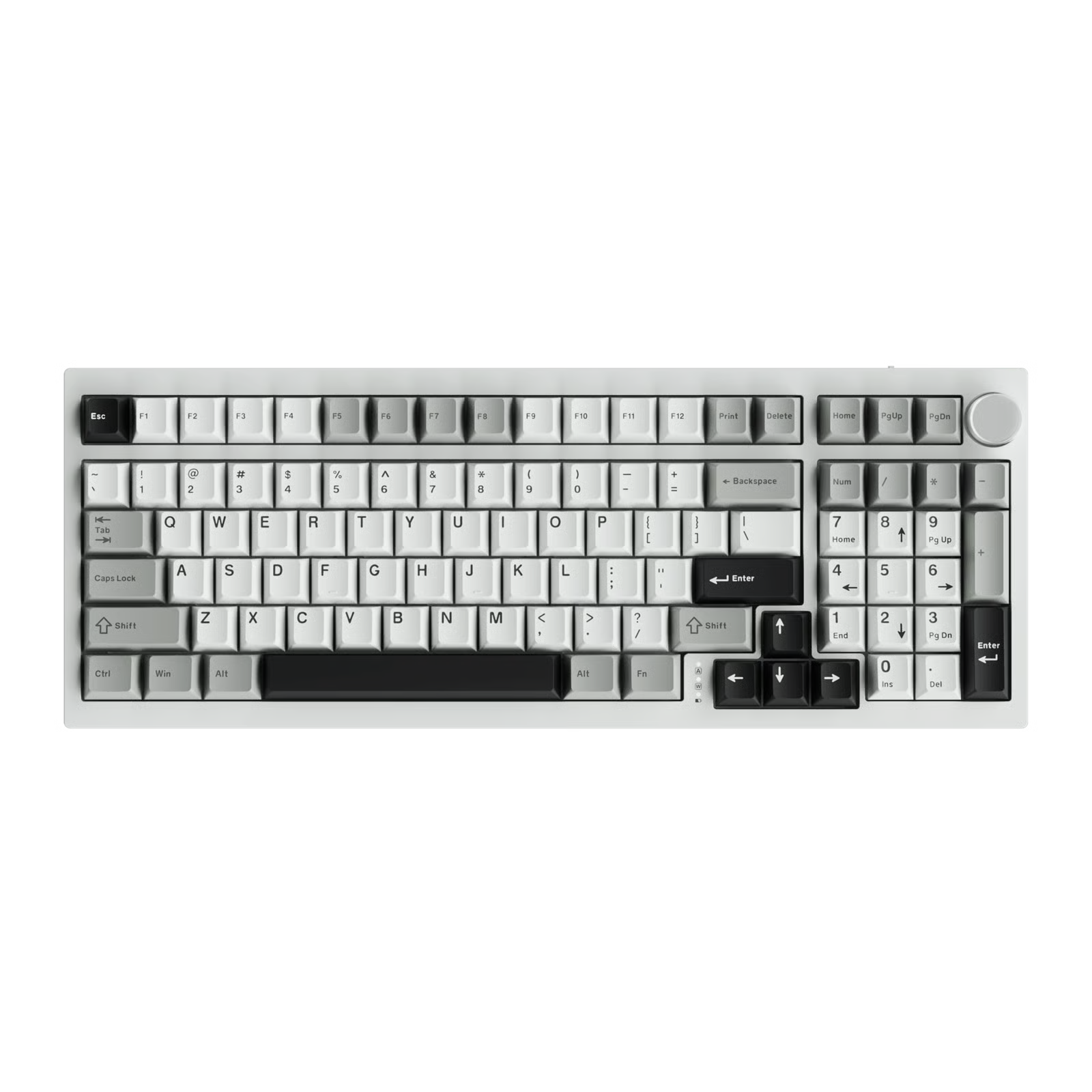 Voicsky PULSE 96 無線機械鍵盤 (Tactile 段落軸) - Carbon 碳灰色