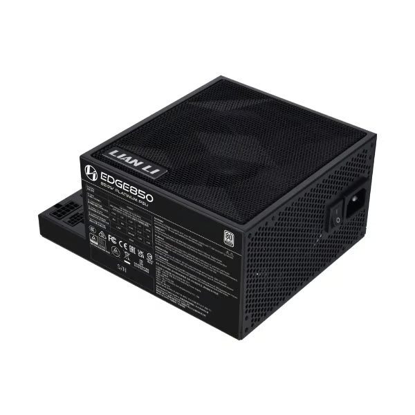 LIAN LI 聯力 EDGE 850W 80Plus Platinum 鉑金牌 全模組 火牛 - Black 黑色 - 10年保養