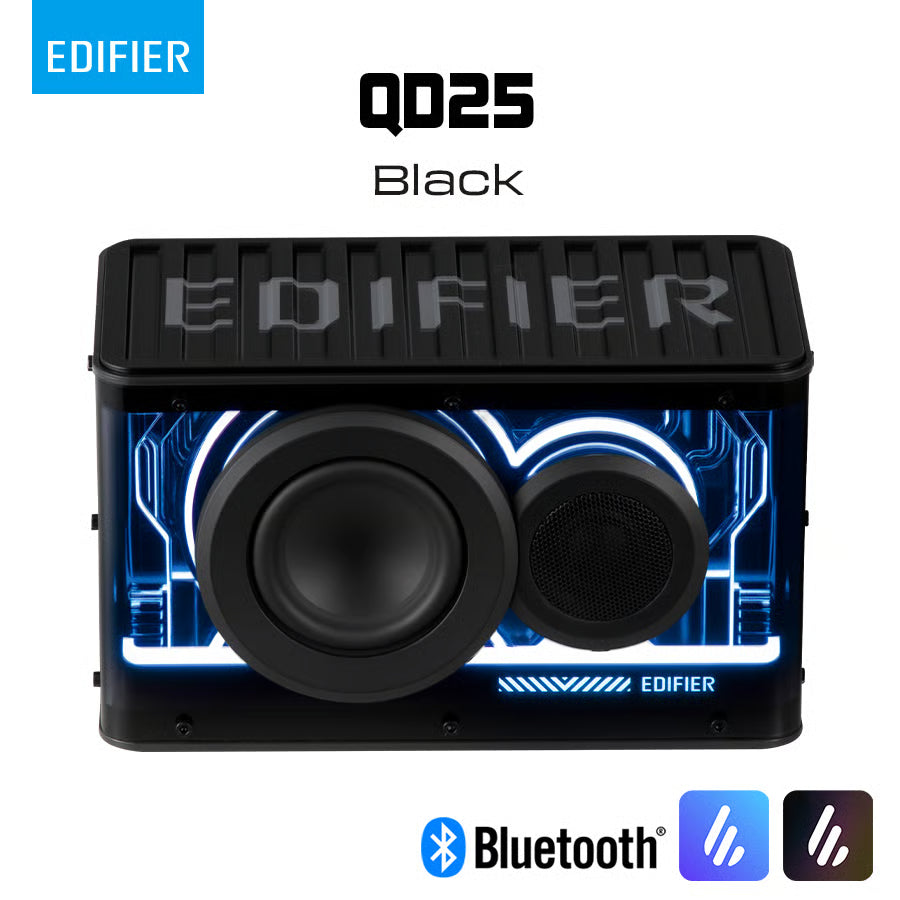 Edifier QD25 Tabletop 桌上型藍牙喇叭 - 黑色