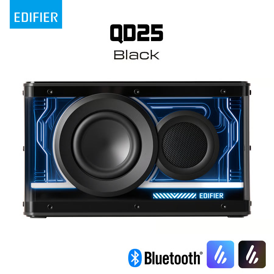 Edifier QD25 Tabletop 桌上型藍牙喇叭 - 黑色