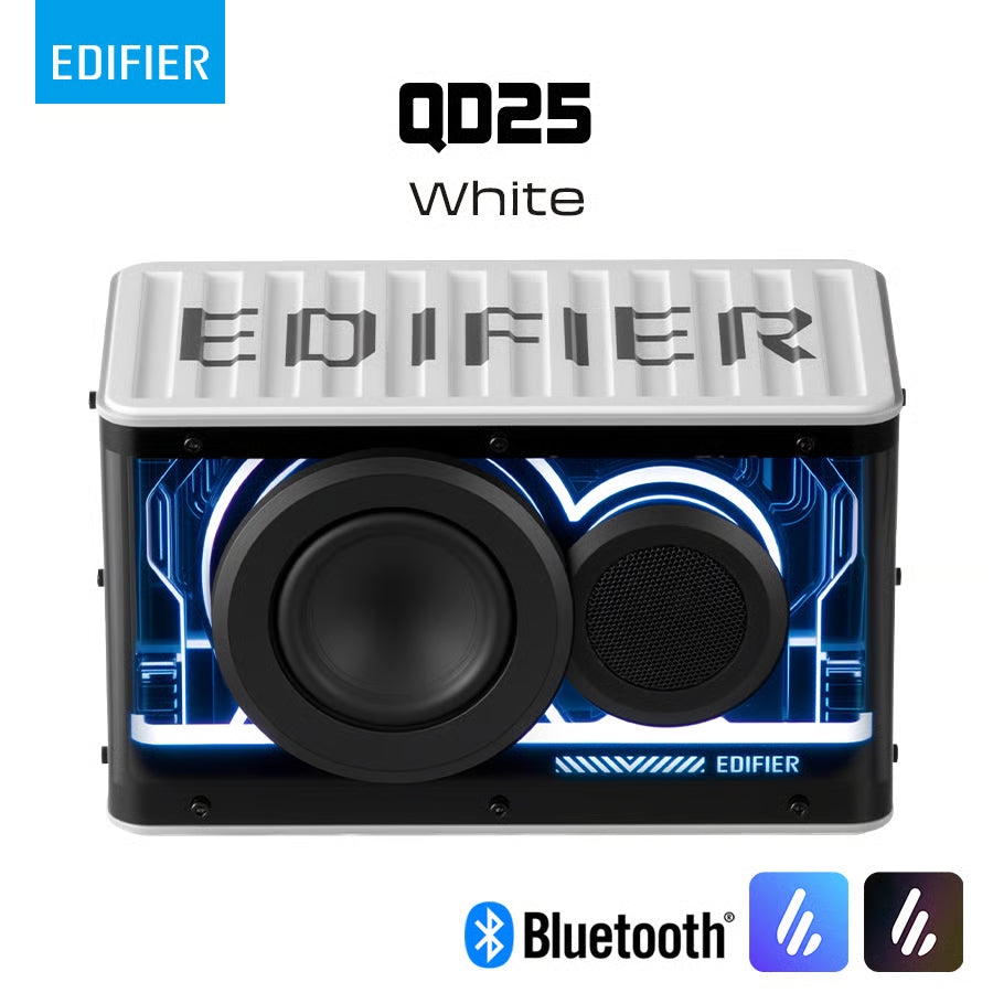 Edifier QD25 Tabletop 桌上型藍牙喇叭 - 白色