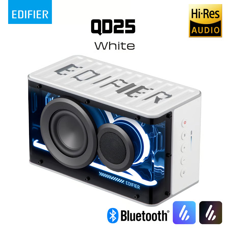 Edifier QD25 Tabletop 桌上型藍牙喇叭 - 白色