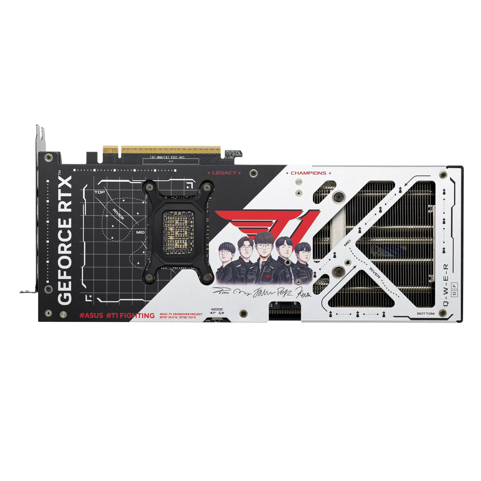 ASUS T1 GeForce RTX 5070 12GB OC 顯示卡 - T1聯名版 - 3年保養