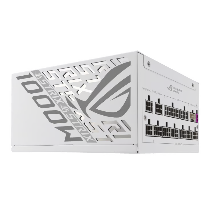 ASUS 華碩 ROG STRIX 1000W Platinum White Edition 80Plus Platinum 鉑金牌 全模組 火牛 - White 白色 - 10年保養
