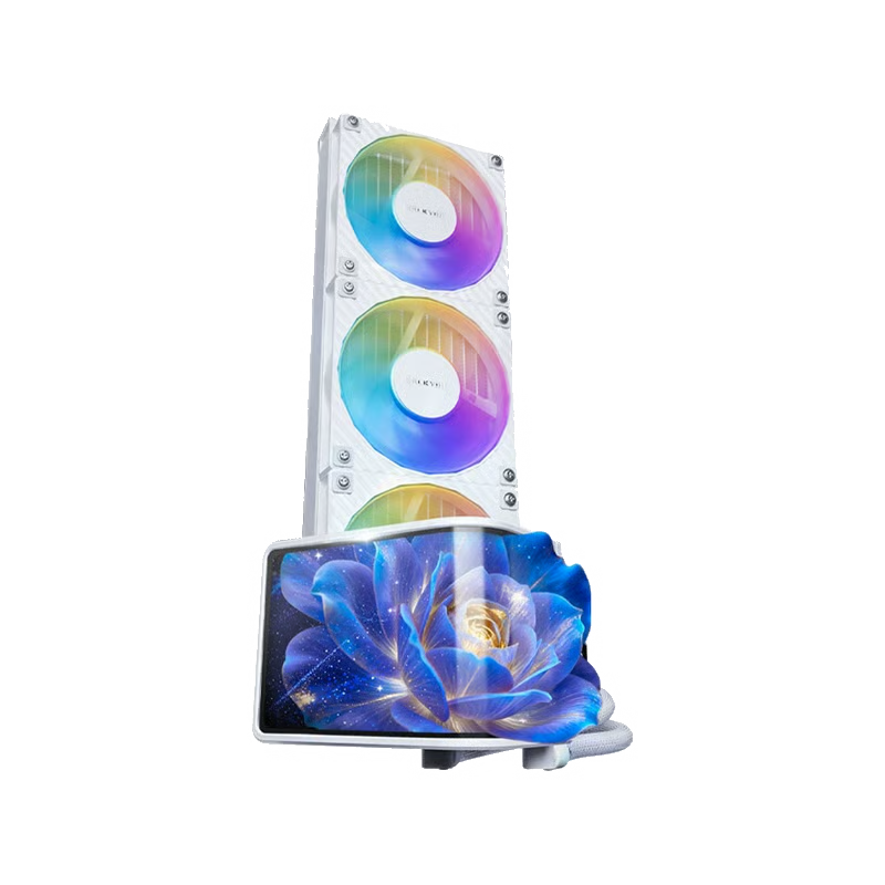 Valkyrie N360 360mm CPU 水冷散熱器 - White 白色 - 5年保 (螢幕組件2年)