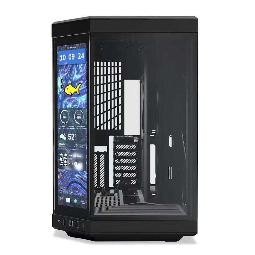 HYTE Y70 Touch infinite ATX 機箱 - Pitch Black 黑色