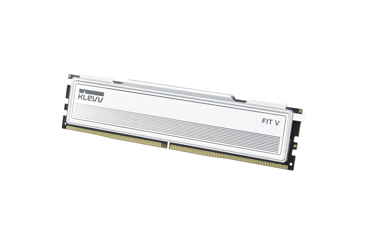 【AMD專用套裝、Intel不適用】 Klevv 科賦 FIT V DDR5 White 32GB (16GB x 2) 6000MHz CL28 (KD5AGU880-60B280F) - Limited Lifetime保養