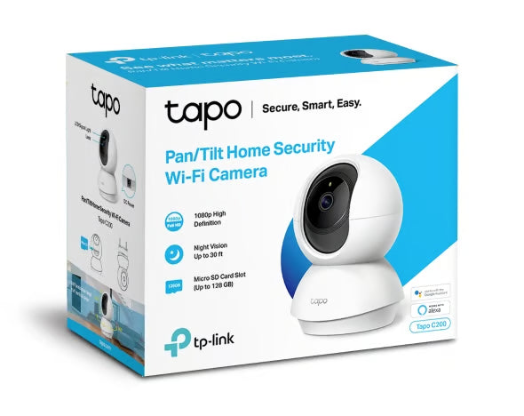 TP-Link Tapo C200 旋轉式家庭安全防護 Wi-Fi 攝影機