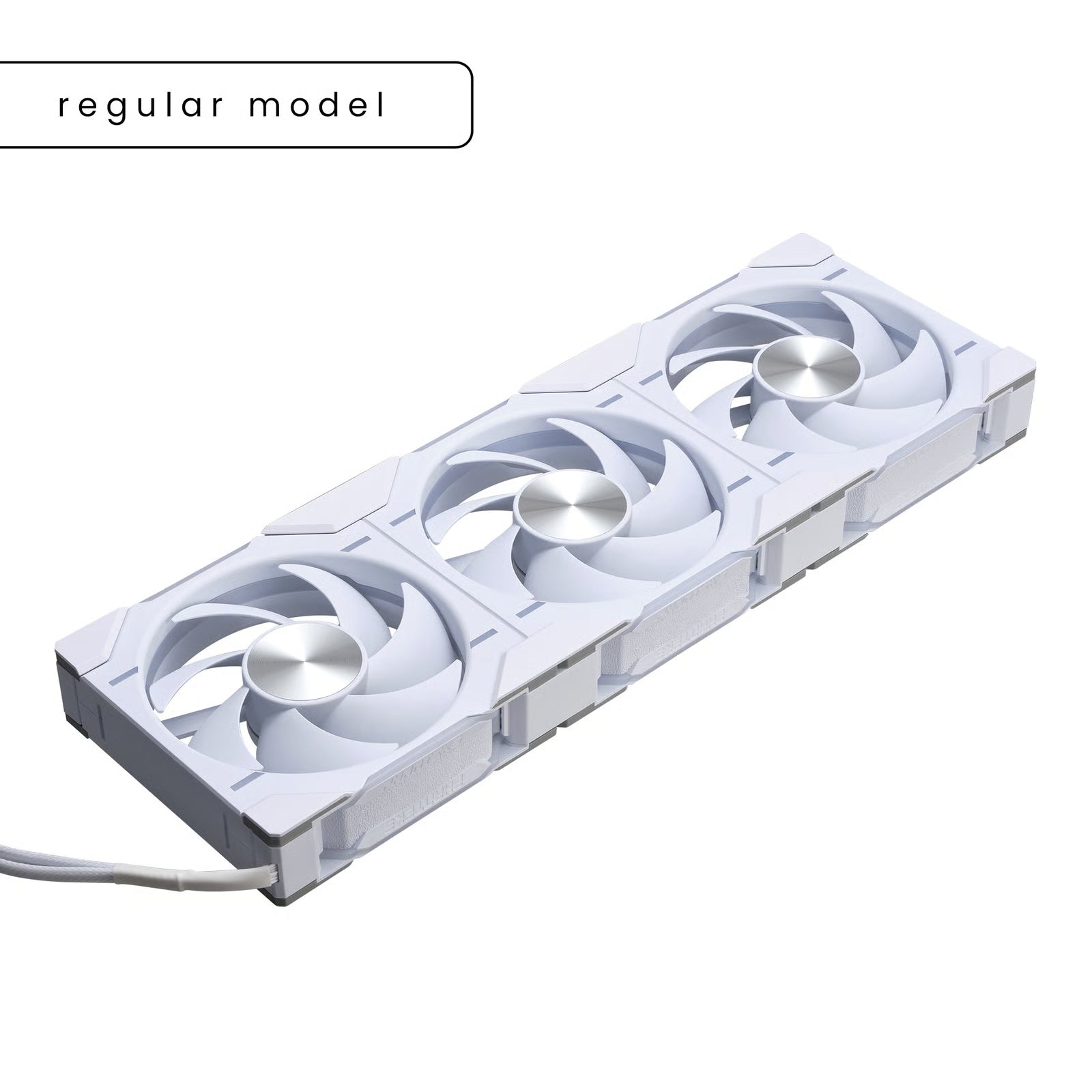Phanteks D30 120mm PWM D-RGB 風扇 - White 白色 (Triple Pack 三件裝)