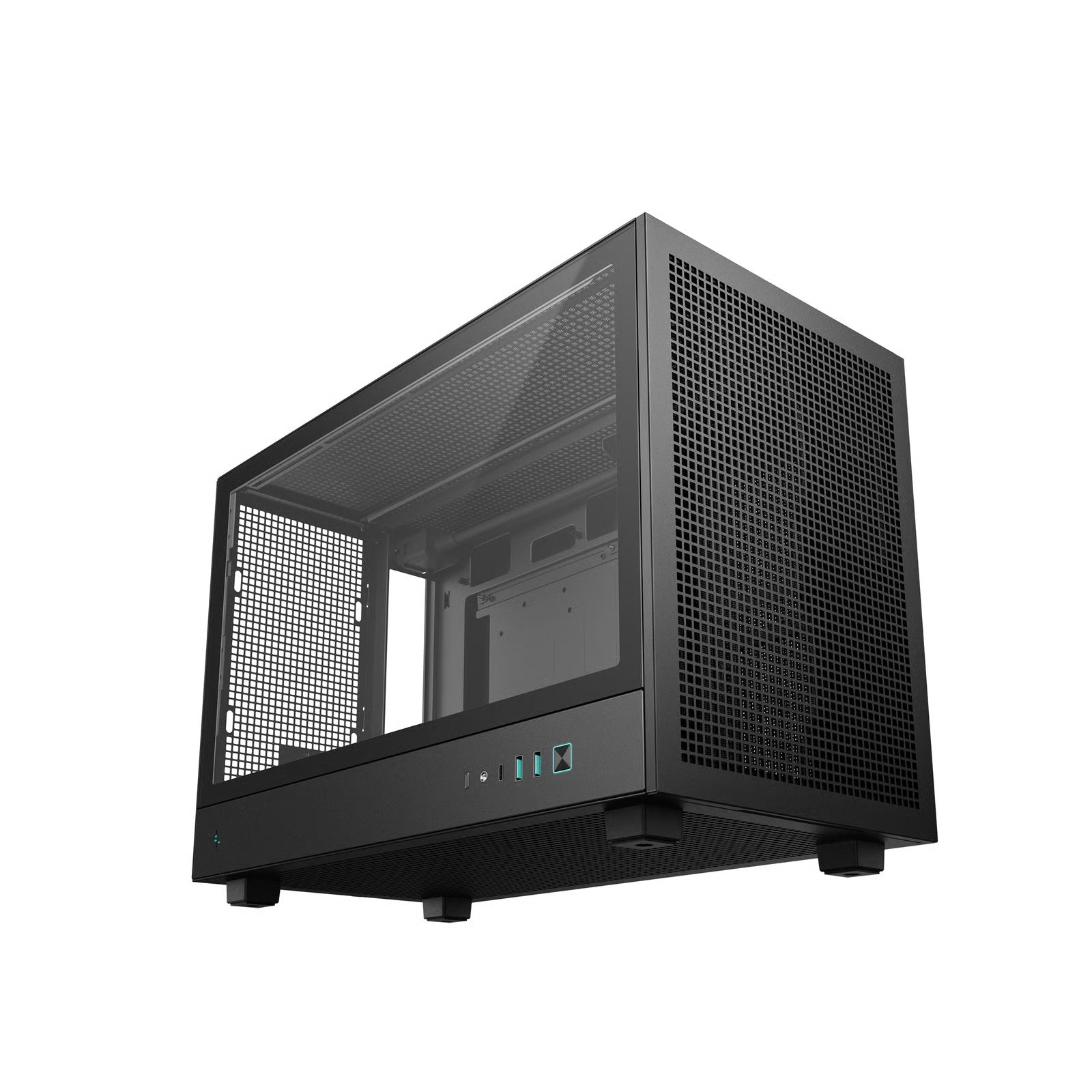 【支援MATX背插底板】 DEEPCOOL CH260 Micro-ATX 機箱 - Black 黑色