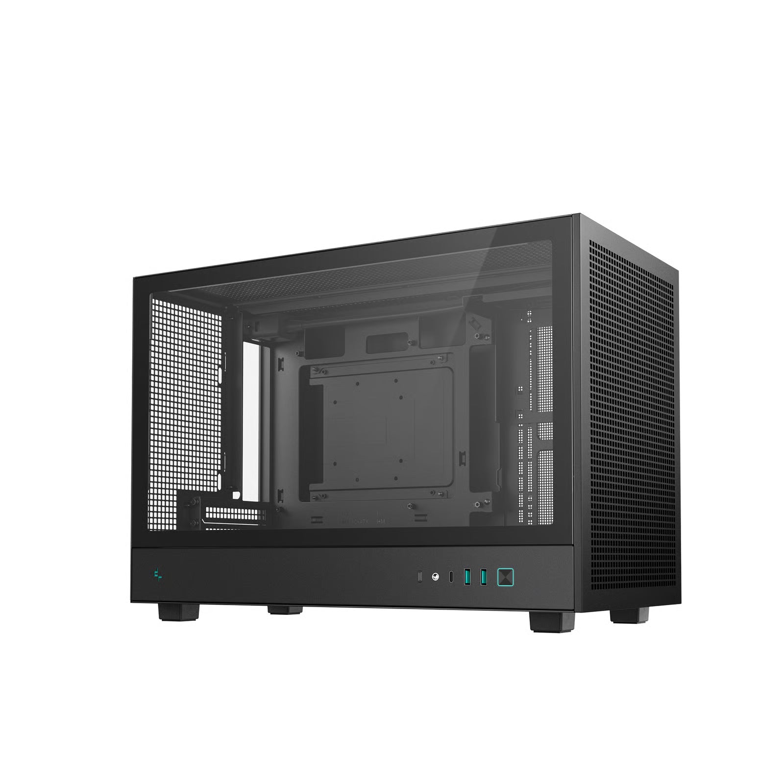 【支援MATX背插底板】 DEEPCOOL CH260 Micro-ATX 機箱 - Black 黑色